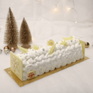 Ijstaart met dubbele slagroom